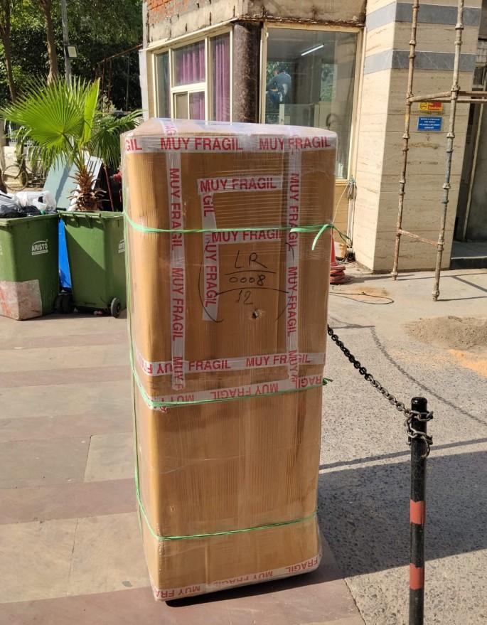 Wooden crate packing by Trusted Packers and Movers